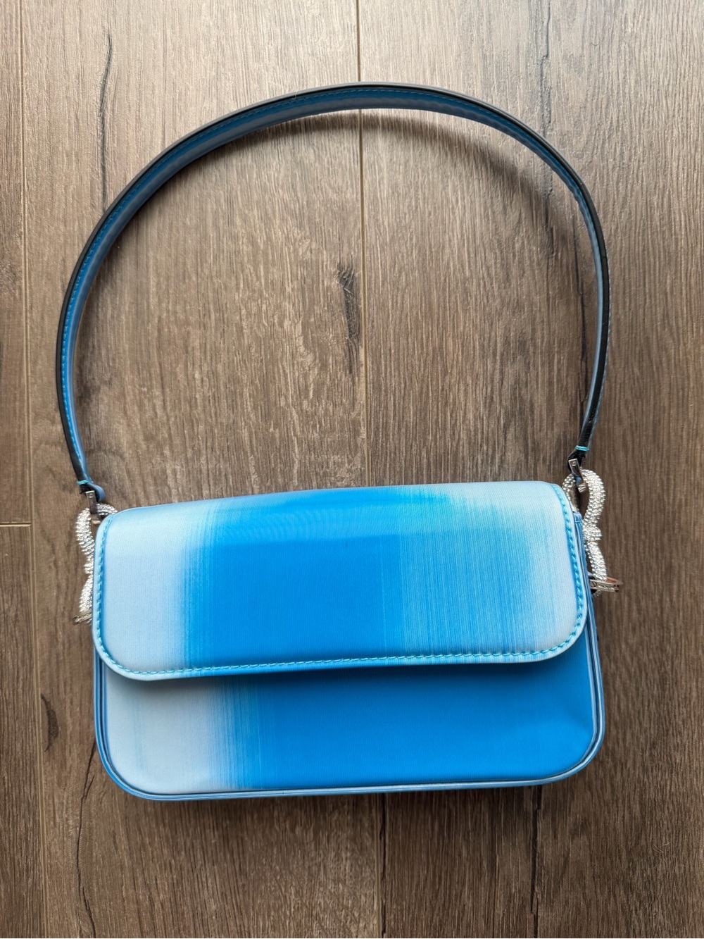 Mach & Mach Women’s Blue Gradient Shoulder Bag